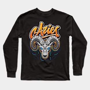 Zodiac ARIES Fingerprint Series Long Sleeve T-Shirt